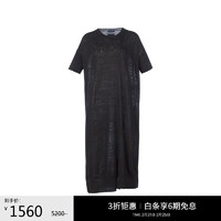 Yohji Yamamoto 山本耀司 女士休闲纯色针织连衣裙FQ-K54-900 2 S