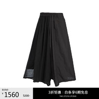 Yohji Yamamoto 山本耀司 女士裤子 拼接裤裙 个性裙子YQ-P05-829 3 S