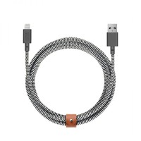 NATIVE UNION 3m USB-Ato USB-C數據線 Belt（黑白色）