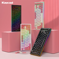 keycool 凯酷 Y84无线三模机械键盘蓝牙2.4G女办公打字电竞游戏Gasket结构
