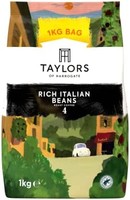 TAYLORS OF HARROGATE Rich Italian咖啡豆1千克（2包）