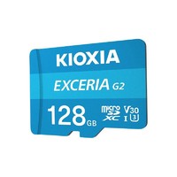 KIOXIA 鎧俠 極至瞬速G2 MicroSD存儲卡 128GB