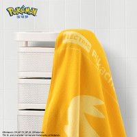 宝可梦 Pokémon 皮卡丘款纯棉浴巾
