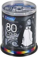 Verbatim 威宝 三菱化学媒体 Verbatim 音乐用 CD-R MUR80FP100SV2 (48倍速/100张)
