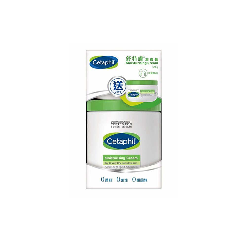 Cetaphil 丝塔芙 大白罐身体乳润肤乳面霜550+250g