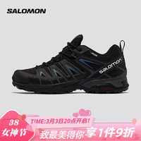 萨洛蒙（Salomon）男款 户外运动防水透气舒适徒步鞋 X Ultra Pioneer CSWP 黑色 416708 UK8(42)