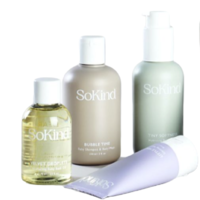 SoKind 婴儿护肤套装 （香波150ml+保湿乳125ml+润肤油75ml+屁屁霜50ml)