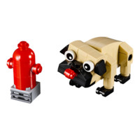 LEGO 乐高 Creator3合1创意百变系列 30542 可爱的哈巴狗