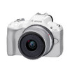 Canon 佳能 EOS R50 APS-C画幅 微单相机 白色 RF-S18-45mm F4.5-6.3 IS STM 单头套机