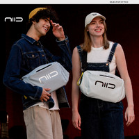 NIID 大容量轻便健身包女手提行李袋可折叠变形运动包短途旅行包S6