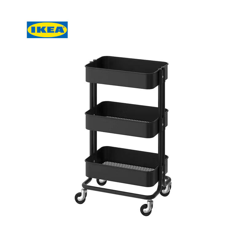 IKEA 宜家 RASKOG拉斯克厨房置物架收纳推车零食小推车