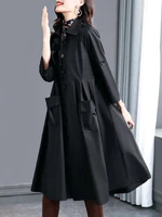 La Chapelle 風衣女2022年春秋新款韓版時尚貴夫人高端寬松顯瘦薄款氣質洋氣