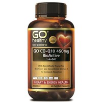 GO Healthy 高之源 450mg Co-Q10辅酶软胶囊（每日一粒）保护心血管健康60粒