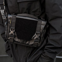 联名机能战术斜挎包SLB05超频漫游户外附包黑色单肩包潮