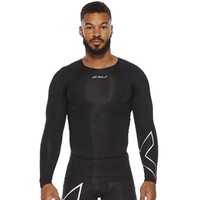 2XU Core系列 男子壓縮衣 MA6398a 黑色/銀色 L