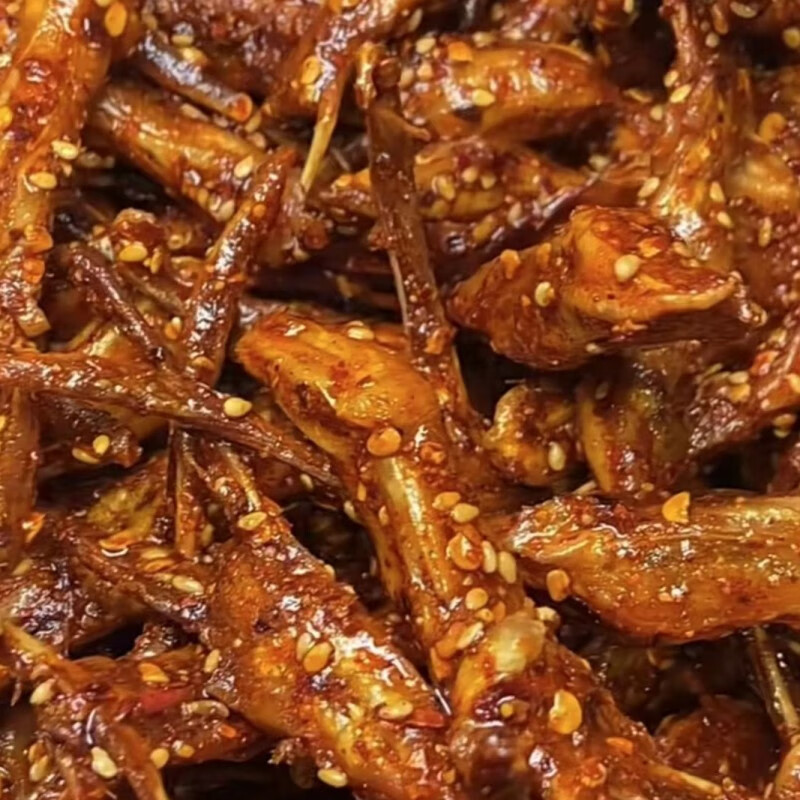 香之渝 鸭舌零食香辣味香辣味休闲食品小包装散装 酱香味32包