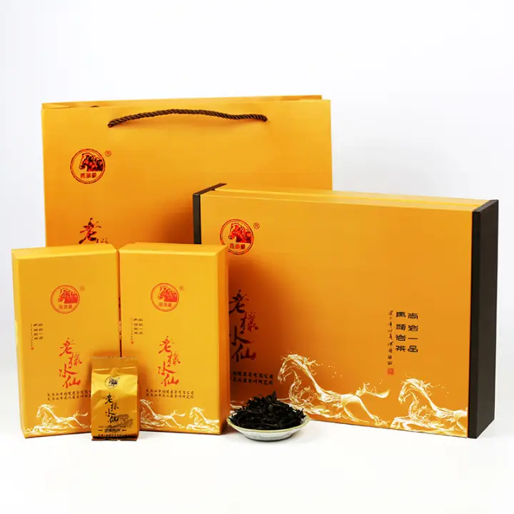 马头岩 乌龙茶叶武夷岩茶武夷山大红袍乌龙茶水仙礼盒240g