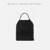 STELLA McCARTNEY 斯特拉·麦卡特尼 [FALABELLA]Stella McCartney黑色切割链饰手提包大号折叠托特包