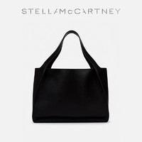 STELLA McCARTNEY 斯特拉·麦卡特尼 [LOOG]Stella McCartney字母印花黑色手提包中号软把托特包