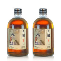 MIKUNI 三国 日本进口 调和型 威士忌 原装进口 三国貂蝉版 500ml*2