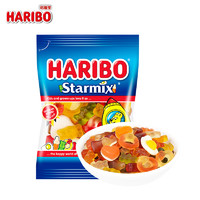 HARIBO 哈瑞宝 土耳其进口小熊软糖水果汁软糖 礼物橡皮糖qq糖 星满贯80g