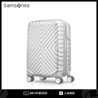 Samsonite 新秀麗 行李箱大容量時尚拉桿箱06Q 20寸 黑色