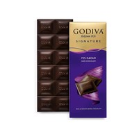 GODIVA 歌帝梵 黑巧克力砖72% 90g