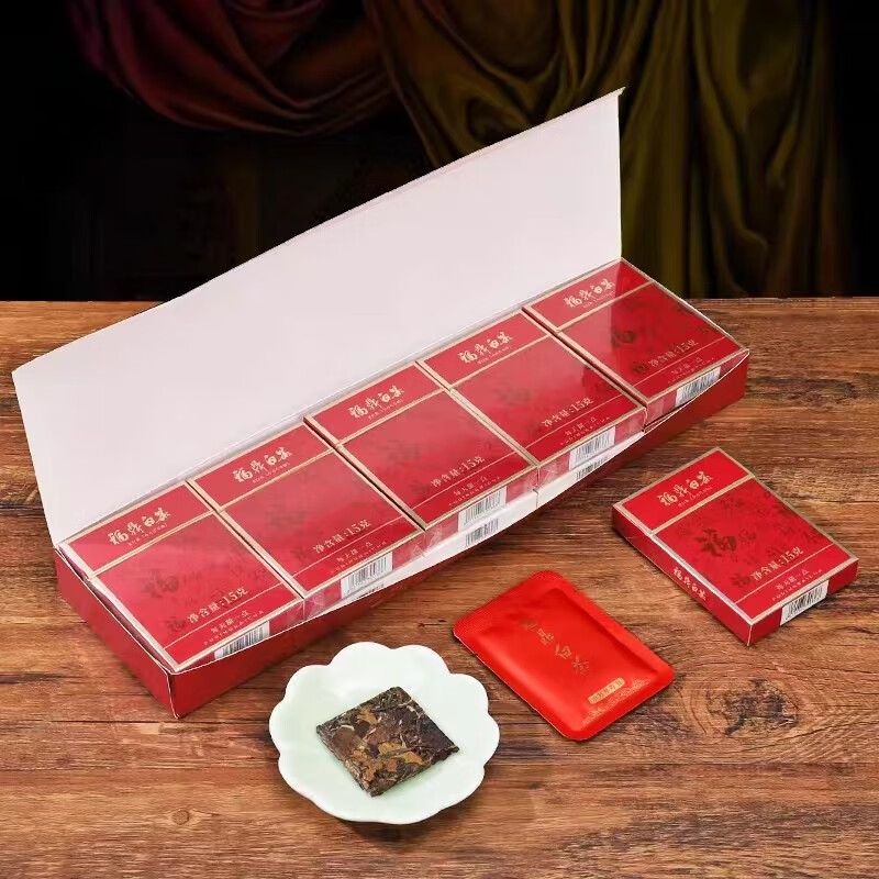 山间饮茗 2018年老白茶 寿眉红色 150g