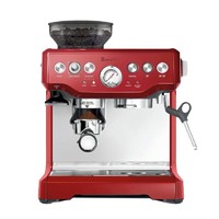 Breville 鉑富 BES870商用半自動咖啡機 現磨豆打奶泡兩用 家用意式咖啡機 BES870（紅色黑色隨機發）