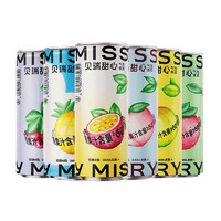 MISS BERRY 贝瑞甜心 MissBerry贝瑞甜心气泡果酒混合6口味330ml*6罐低度微醺气泡果酒