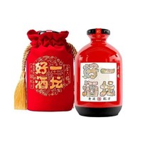 cdf会员购：金六福 一坛好酒 红坛 40.8%vol 兼香型白酒 500ml*3