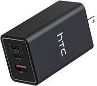 HTC 65W 快速 USB-C 壁式充電器 黑色