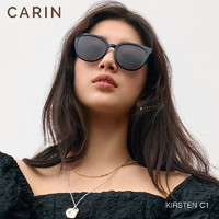 CARIN 墨镜KIRSTEN许红豆,欧阳娜娜奶茶色圆框