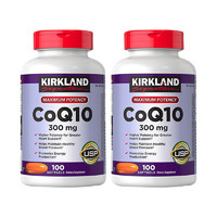 科克蘭 Kirkland柯克蘭Q10輔酶軟膠囊保護心臟健康 100粒*2瓶 安心保護 放心選擇