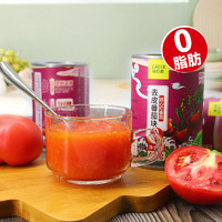 绿行者透心红番茄块罐头新鲜西红柿丁开罐即用方便菜400g/罐