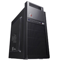 HEXIEHAO 和谐号 XS-6100 办公商用台式电脑主机（AMD A9升A10四核/8G/256G SSD 商务键鼠）
