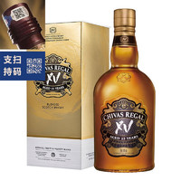 芝华士（Chivas Regal）名企严选 芝华士（Chivas Regal）威士忌洋酒保乐力加 一瓶一码 芝华士15年XV 700ml