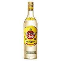 Havana Club 哈瓦那俱乐部 Havana 哈瓦那 3年陈酿 朗姆酒 40%vol 700ml