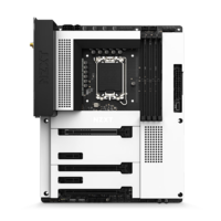 NZXT 恩杰 N7 Z790電腦主板 DDR5 散熱盔甲 支持Intel13代 LGA1700 白色