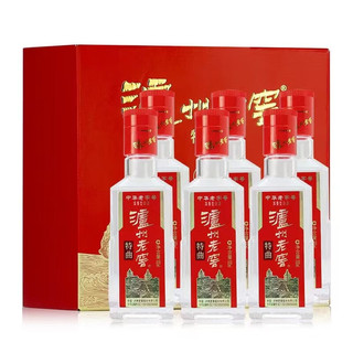 泸州老窖特曲十代小酒52度100ml*6瓶浓香型白酒小酒