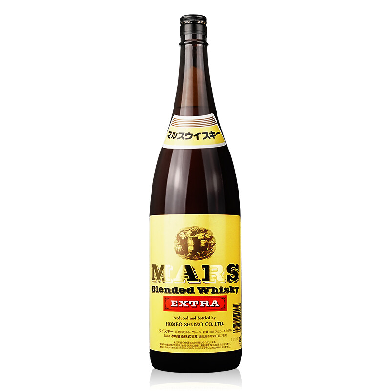 本坊酒造 原瓶进口 MARS 37度调和型威士忌 1800ml 复古版