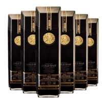 MACALLAN美国进口GOLD BAR精品金条威士忌瓶装调和型40%vol浓郁果香 黑金 750ml*6瓶