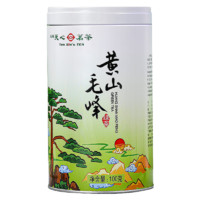 天福天心茗茶（Ten Xin's TEA）绿茶新茶 黄山毛峰茶叶 罐装100克