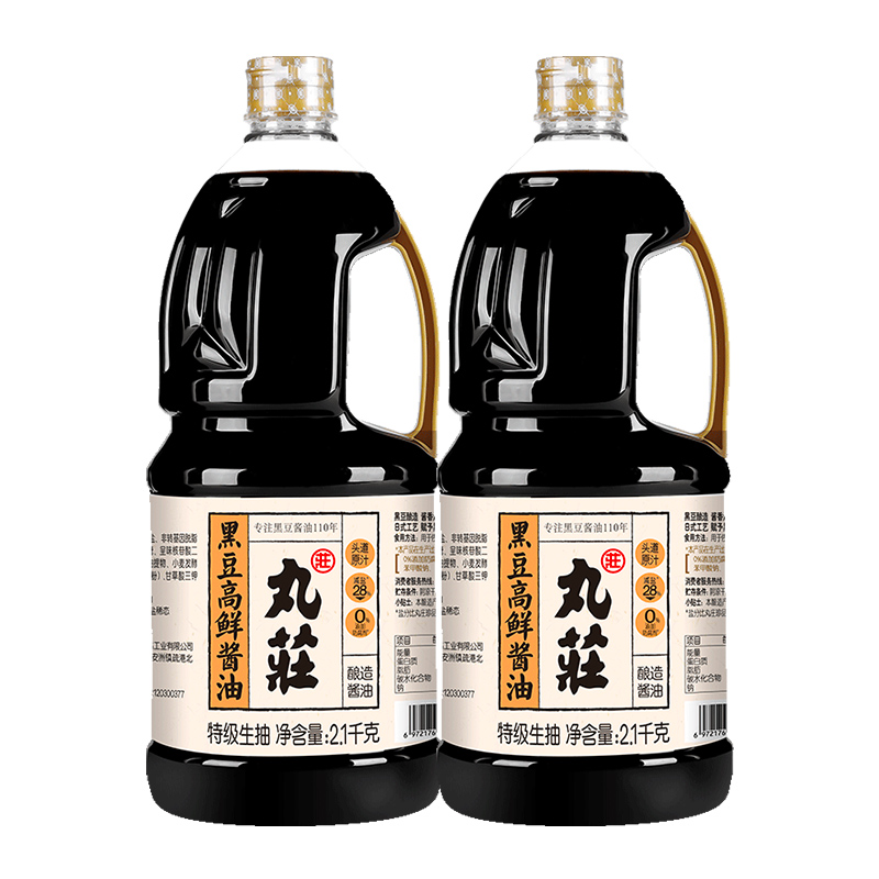 WUAN CHUANG SOY SAUCE 丸莊酱油 丸莊 WUAN CHUANG SOY SAUCE 丸莊酱油 丸庄黑豆酿造高鲜酱油2