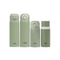 THERMOS 膳魔师 保温杯不锈钢家用水杯轻量车载便携保温杯 牛油果色系列