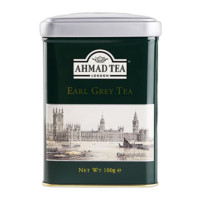 AHMAD TEA英国亚曼格雷伯爵红茶100g罐装散茶奶茶烘焙瑞士卷用红茶粉 亚曼伯爵100g罐装