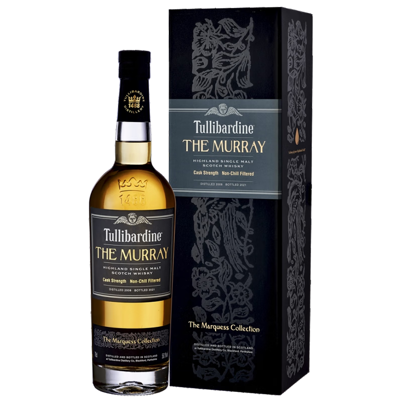 图里巴丁（Tullibardine）宝树行 图里巴丁单一麦芽威士忌700ml 苏格兰单一麦芽威士忌 图里巴丁2008桶强700ml