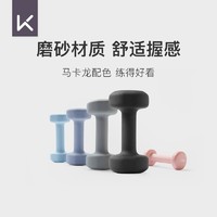 Keep 浸塑啞鈴 1KG*2 10734