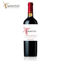 MONTES 蒙特斯 智利原瓶进口 红天使珍藏 赤霞珠 干红葡萄酒 750ml 单瓶