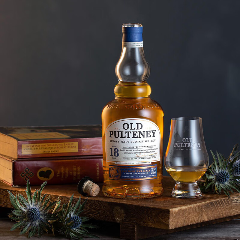 OLD PULTENEY 富特尼 格兰（Grant's）富特尼Old Pulteney苏格兰单一麦芽威士忌洋酒 富特尼18年 700ml